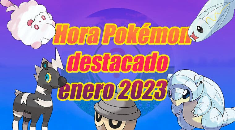 Imagen de Pokémon GO nos ofrece una variada Hora del Pokémon destacado para enero 2023