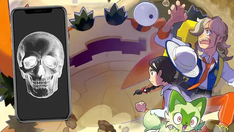 pokémon escarlata selfie