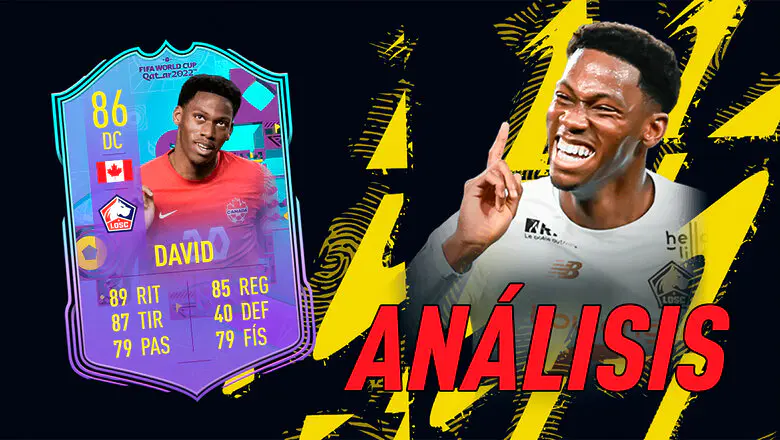 FIFA 23 Ultimate Team Análisis Jonathan David Fenómenos de la Copa Mundial