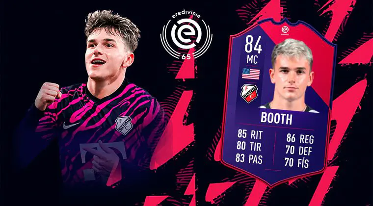 Imagen de FIFA 23: ¿Merece la pena Taylor Booth POTM de la Eredivisie? + Solución del SBC