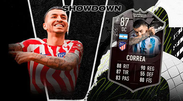 Imagen de FIFA 23: ¿Merece la pena Ángel Correa Showdown del Mundial? + Solución del SBC