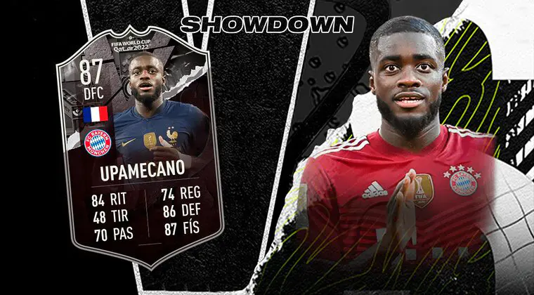 Imagen de FIFA 23: ¿Merece la pena Dayot Upamecano Showdown del Mundial? + Solución del SBC