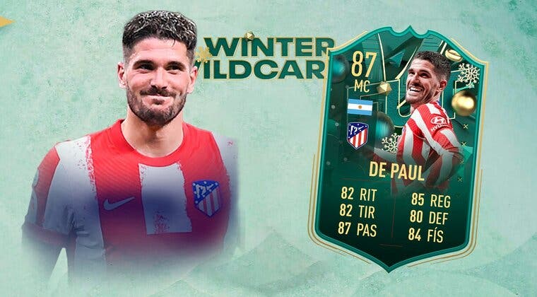 Imagen de FIFA 23: ¿Merece la pena Rodrigo De Paul Winter Wildcards? + Solución del SBC