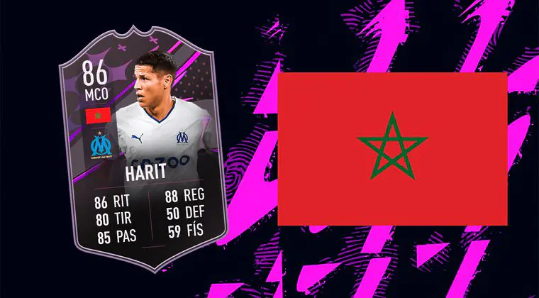 Imagen de FIFA 23: ¿Merece la pena Amine Harit Dúo Dinámico de Marruecos? + Solución del sbc