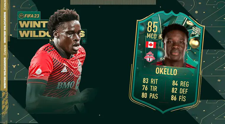 Imagen de FIFA 23: ¿Merece la pena Noble Okello Winter Wildcards? + Solución del SBC