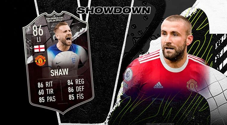 Imagen de FIFA 23: ¿Merece la pena Luke Shaw Showdown? + Solución del SBC