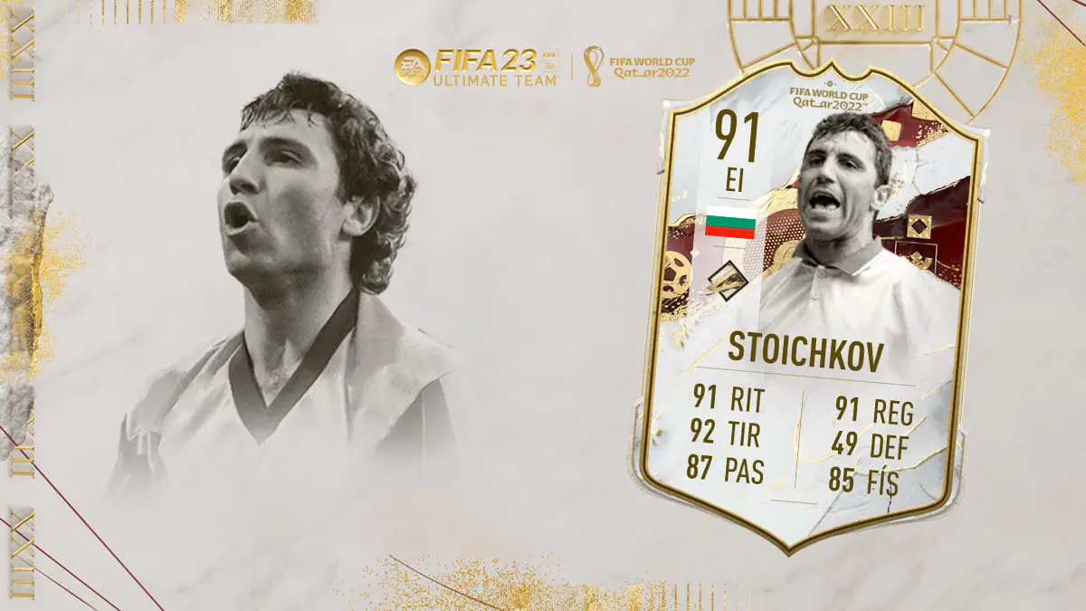 FIFA 23 Ultimate Team SBC Stoichkov Icono Mundial