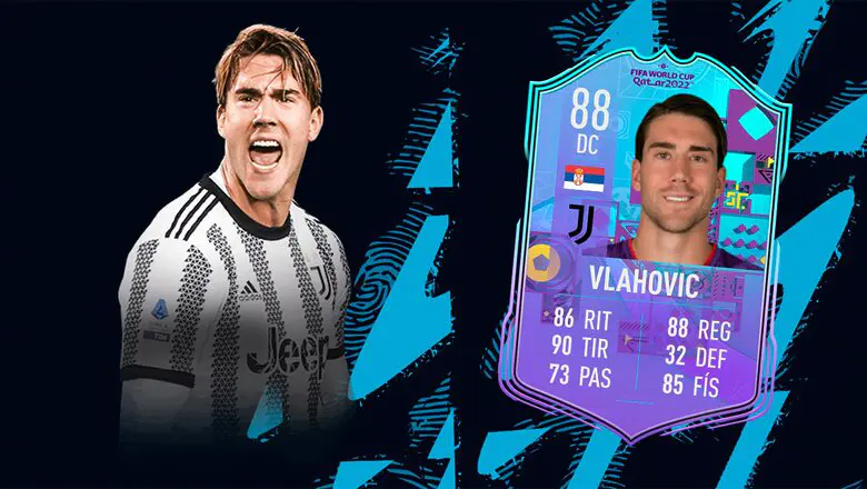 FIFA 23 Ultimate Team SBC Vlahovic Fenómenos de la Copa Mundial
