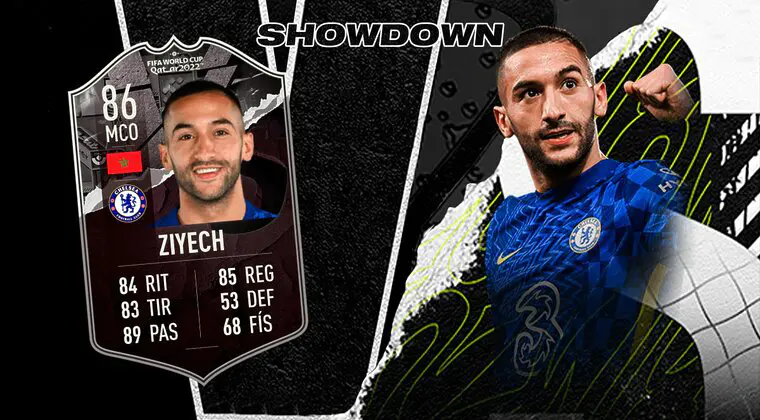 Imagen de FIFA 23: ¿Merece la pena Hakim Ziyech Showdown? + Solución del SBC