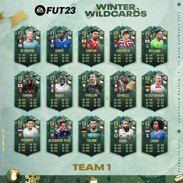 Fifa 23 ¡oficial Llega El Primer Equipo Winter Wildcards Con Cartas