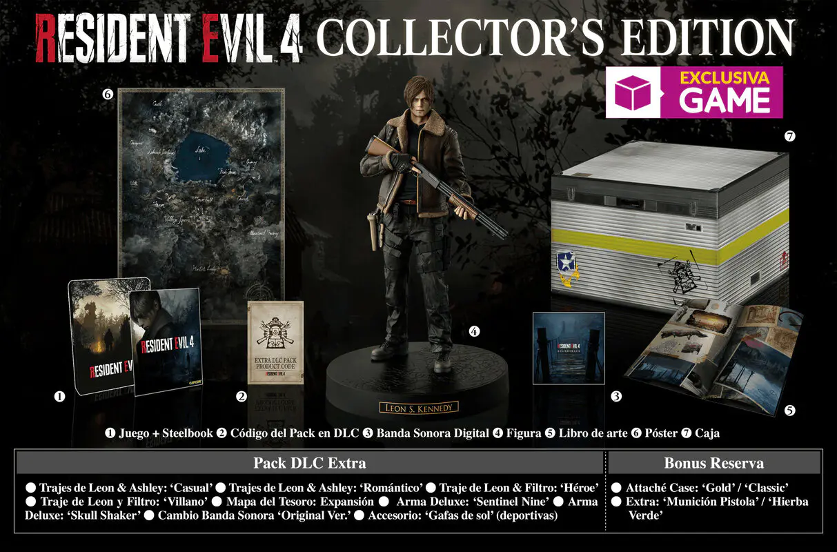 re4 collector s edition exclusiva game