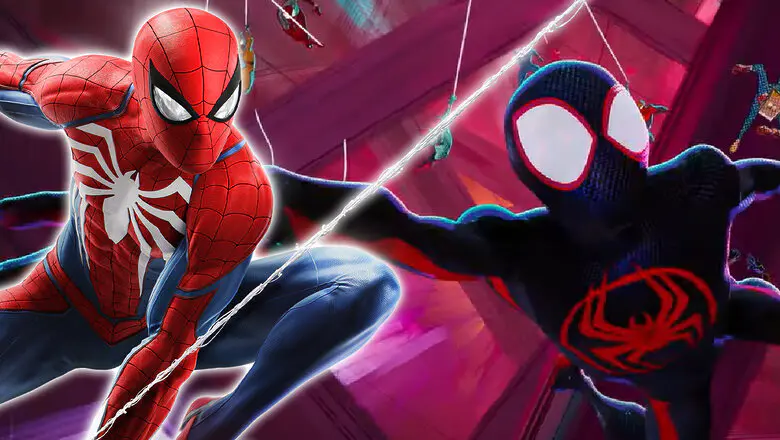 spider-man ps4 spiderverse