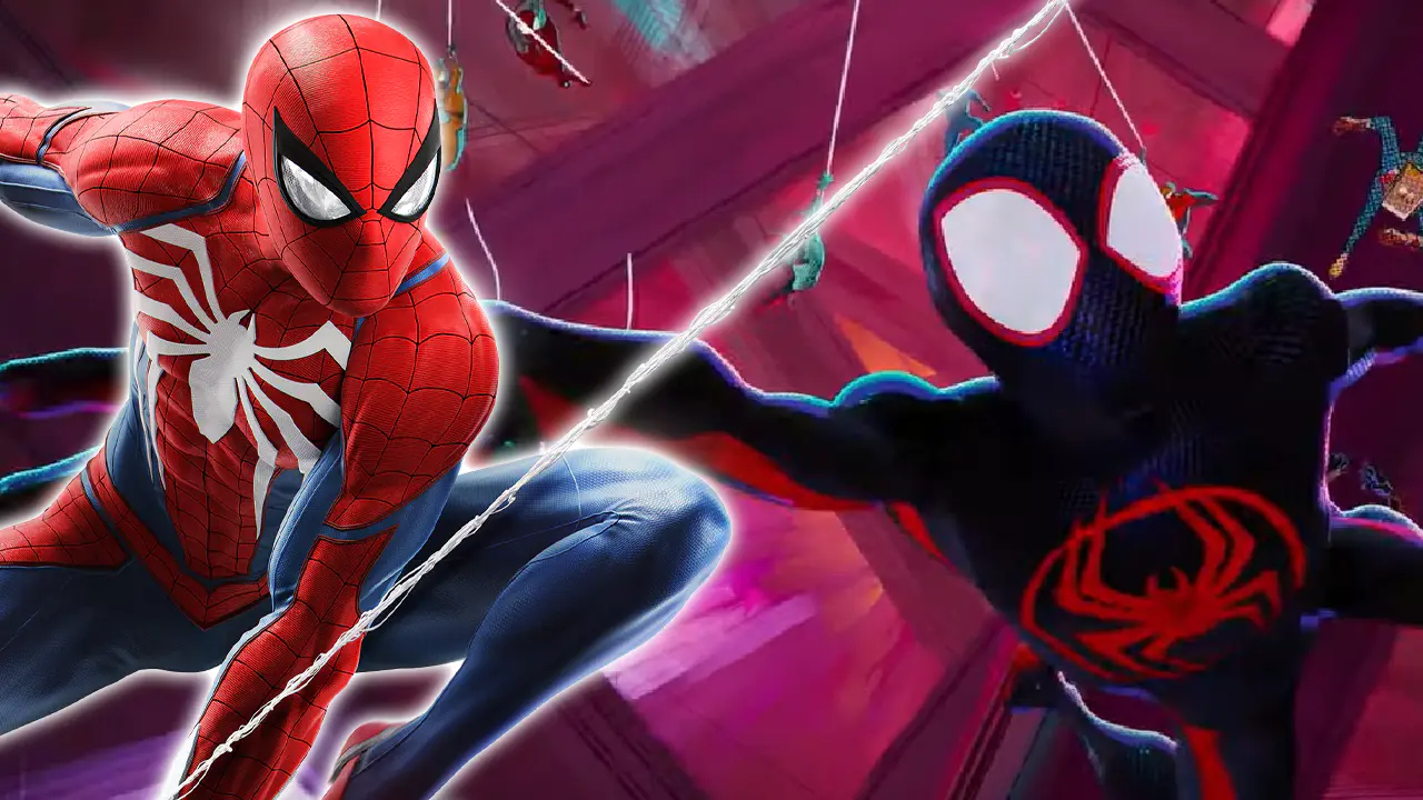 spider-man ps4 spiderverse