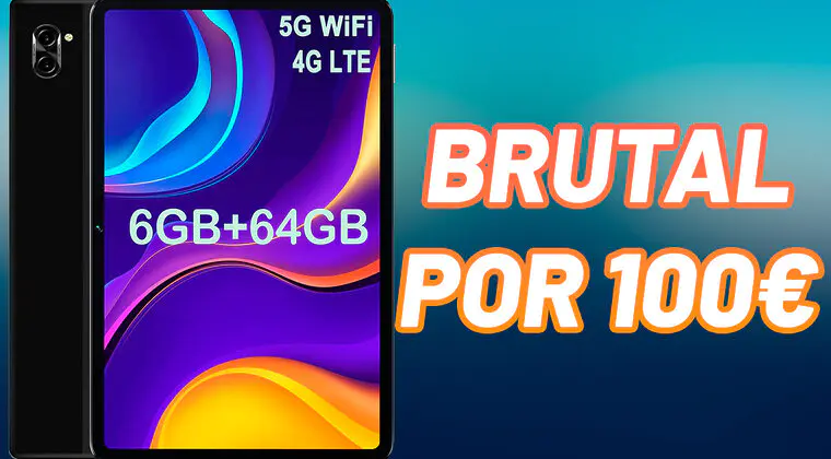 Imagen de Esta tablet vale 100 euros y es perfecta para regalar en Navidad, no pierdas la oportunidad