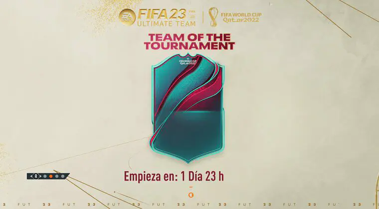 Imagen de FIFA 23: Team of the Tournament (TOTT) es el siguiente evento y ya fue filtrado un jugador muy top