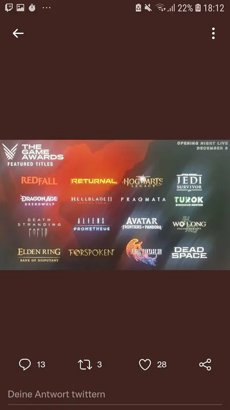 tga lista fake