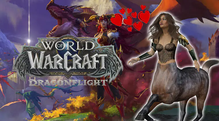 Imagen de Esta es la zona más exclusiva de WoW Dragonflight: ¡un verdadero club de citas para centauros!