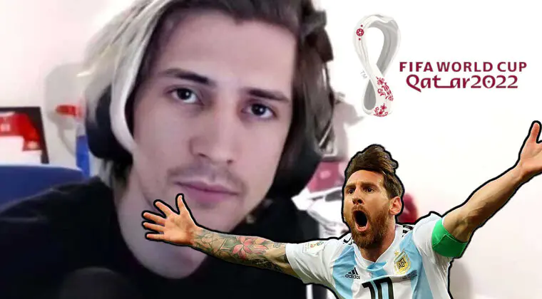 Imagen de Un streamer pierde medio millón de dólares por culpa de Messi, Argentina y el mundial de Qatar 2022
