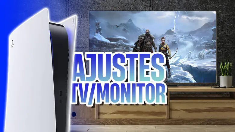 ajustes tv monitor ps5