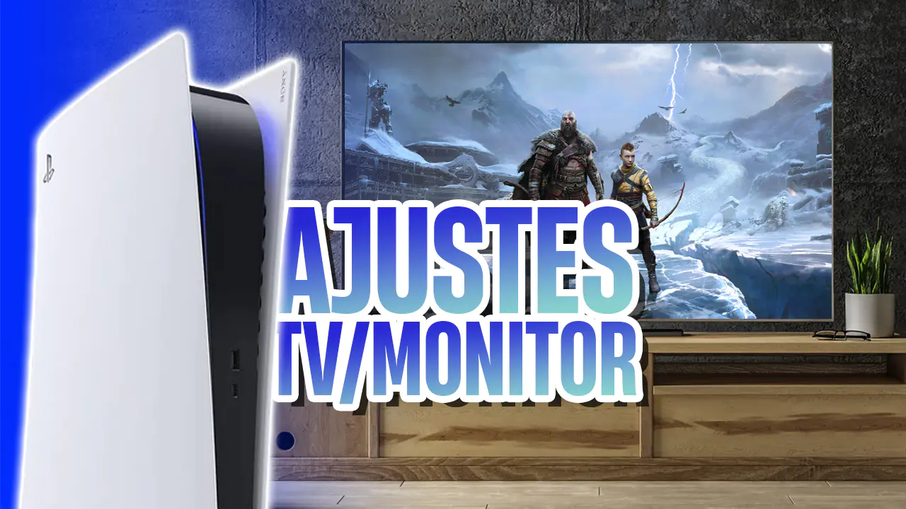 ajustes tv monitor ps5