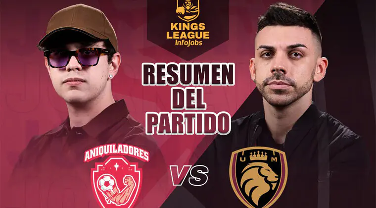 Imagen de Kings League Jornada 1: Aniquiladores FC VS Ultimate Móstoles, así se vivió el duelo entre Juan Guarnizo y DjMariio