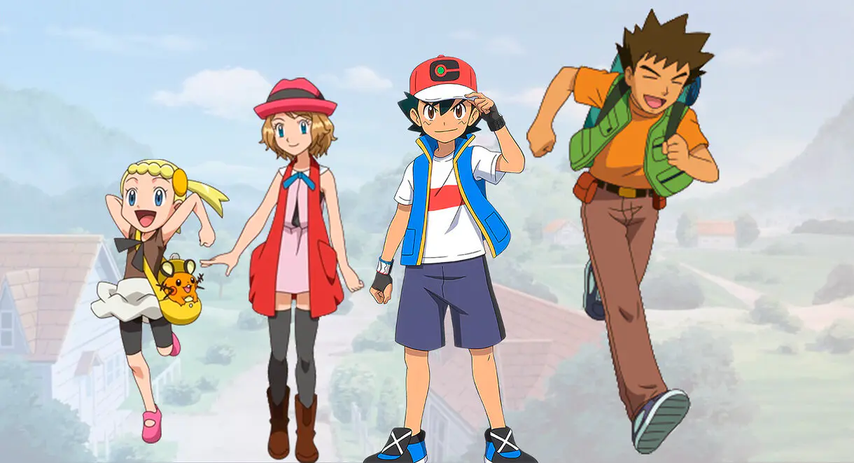 anime de Pokemon personajes mas populares