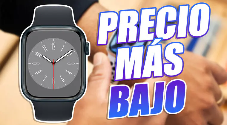 Imagen de ¿El Apple Watch 8 rebajado? Ya puedes comprarlo a su precio MÁS bajo