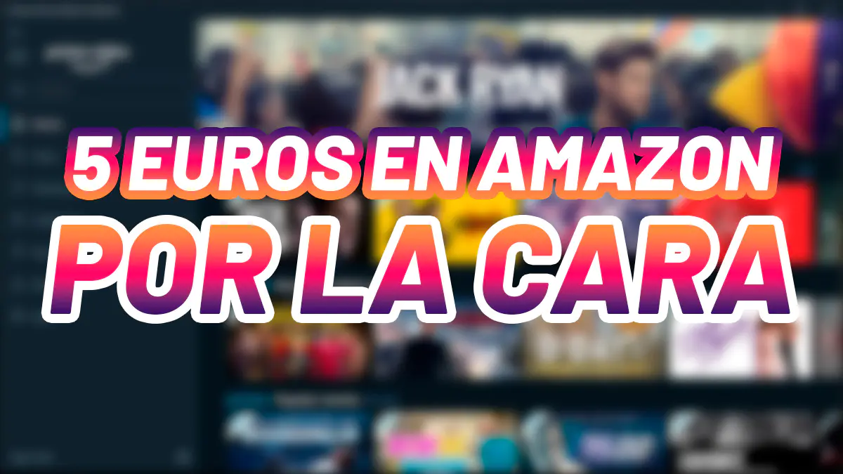 Consigue 5 euros en Amazon por la cara