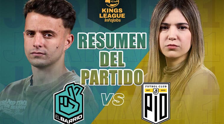 Imagen de Kings League Jornada 1: El Barrio VS PIO FC, así fue el enfrentamiento entre los clubes de Adri Contreras y Rivers