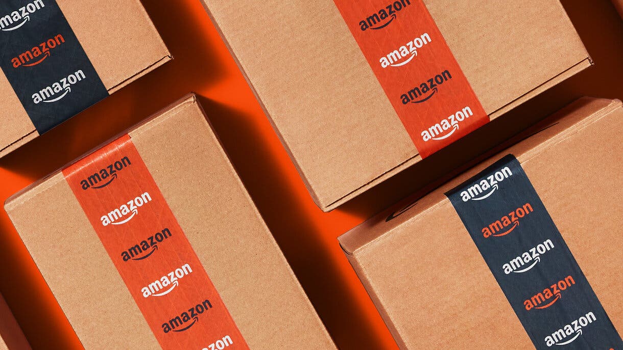 Unas cajas de Amazon