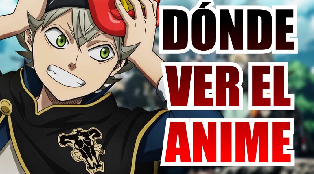 black clover donde ver