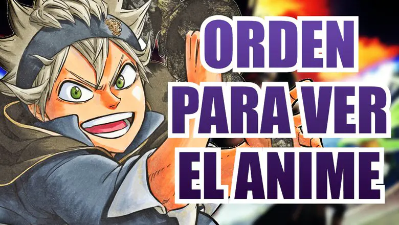 black clover orden del anime