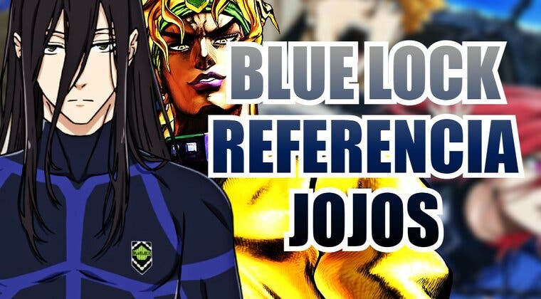 Imagen de Blue Lock tiene un personaje que es una referencia a Jojo's Bizarre Adventure