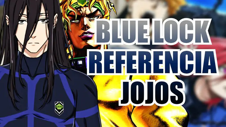 blue lock referencia jojos