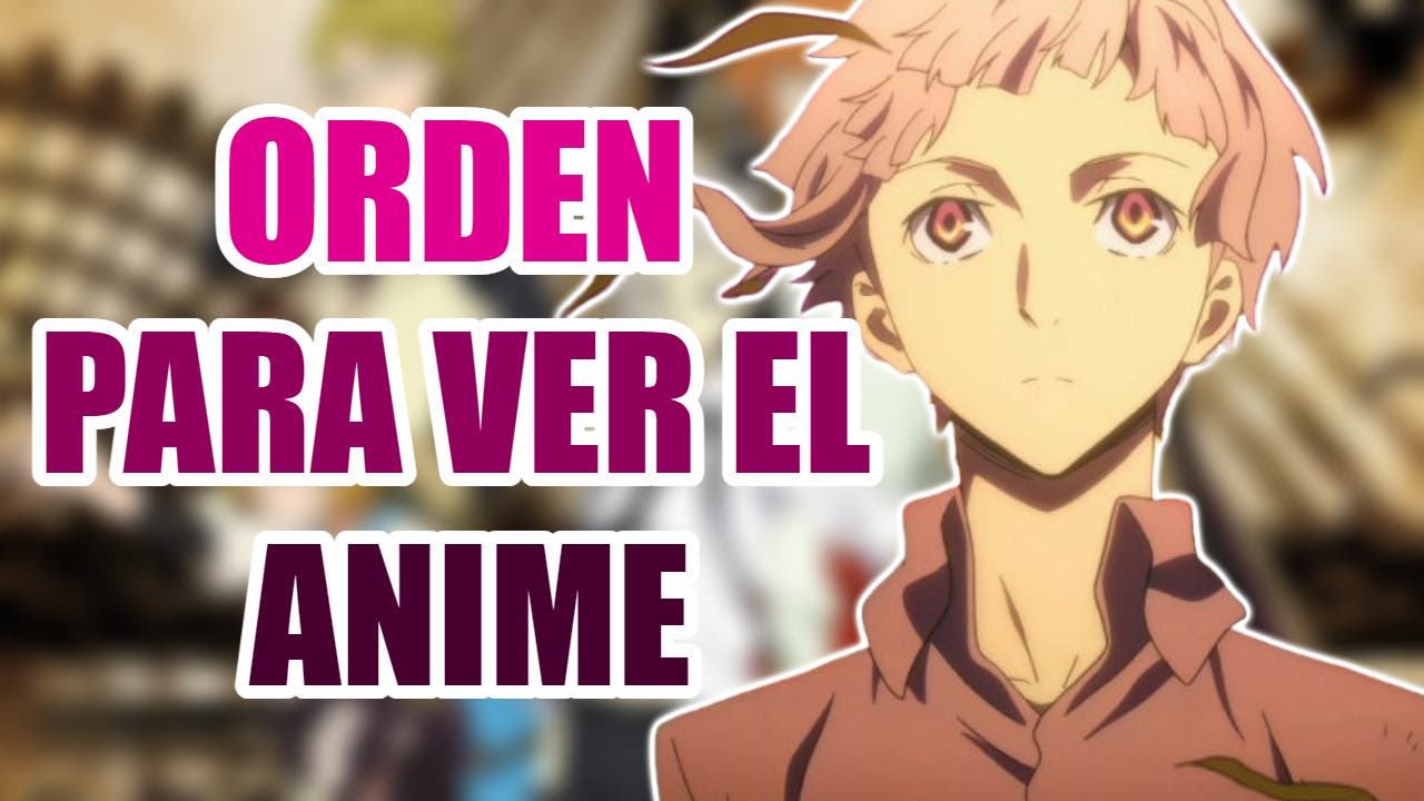 ordem para assistir BUNGOU STRAY DOGS em 2023 