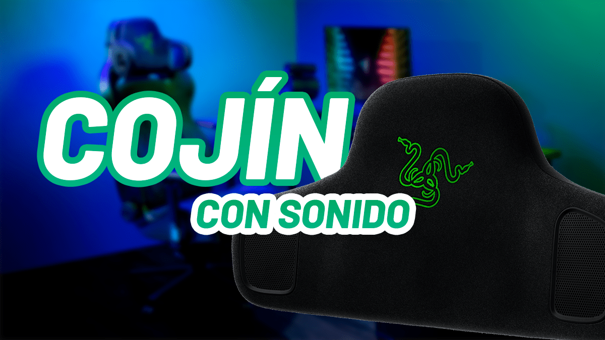 Razer cojín con sonido