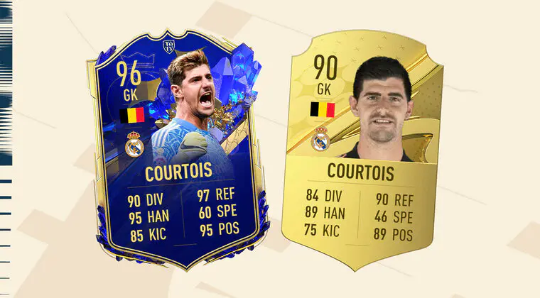 Imagen de FIFA 23: EA entregará a Courtois TOTY a algunos usuarios porque recibieron su oro por error