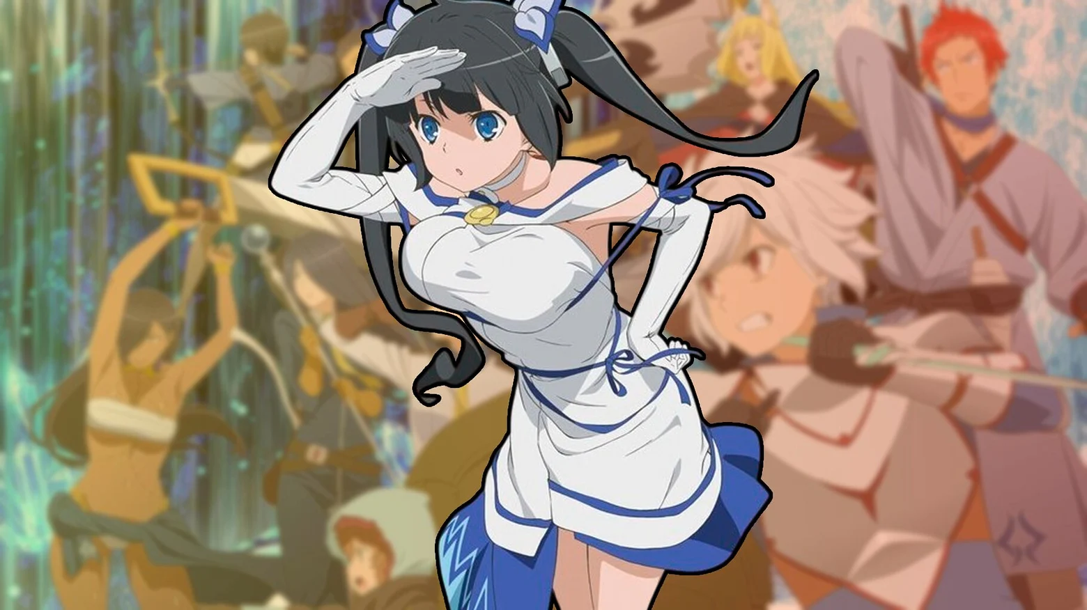 DanMachi donde ver el anime