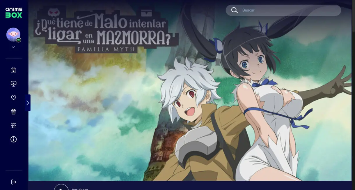 DanMachi en AnimeBox