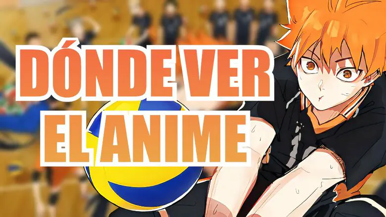 donde ver el anime haikyuu