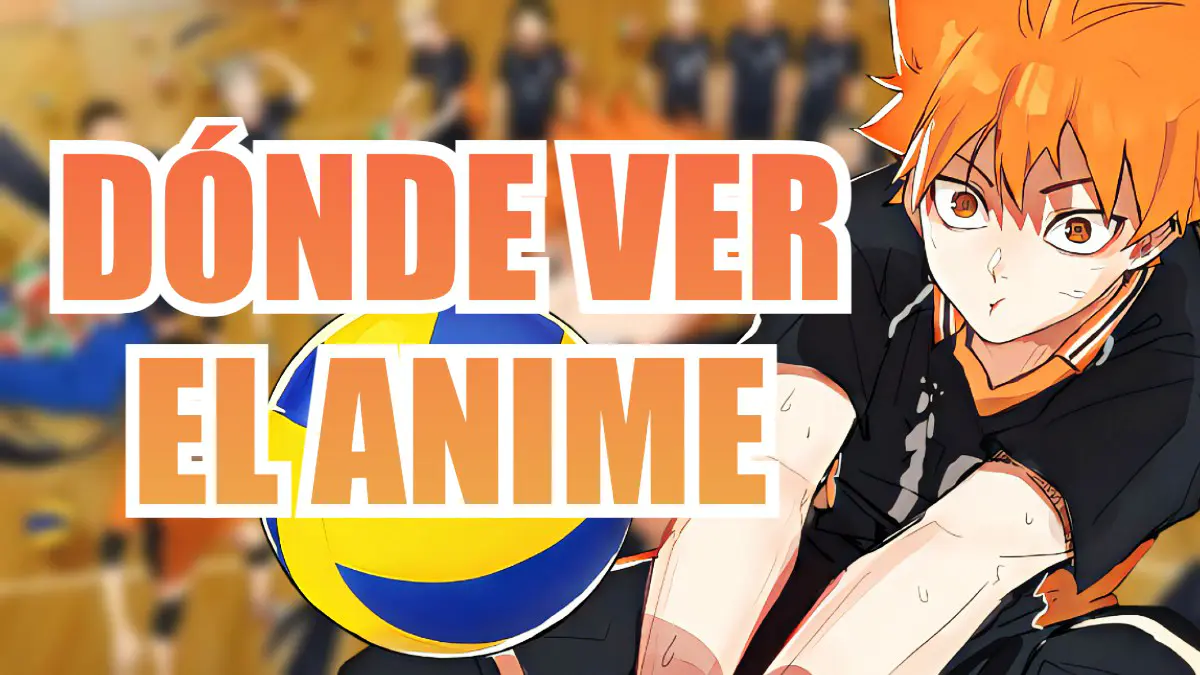 donde ver el anime haikyuu