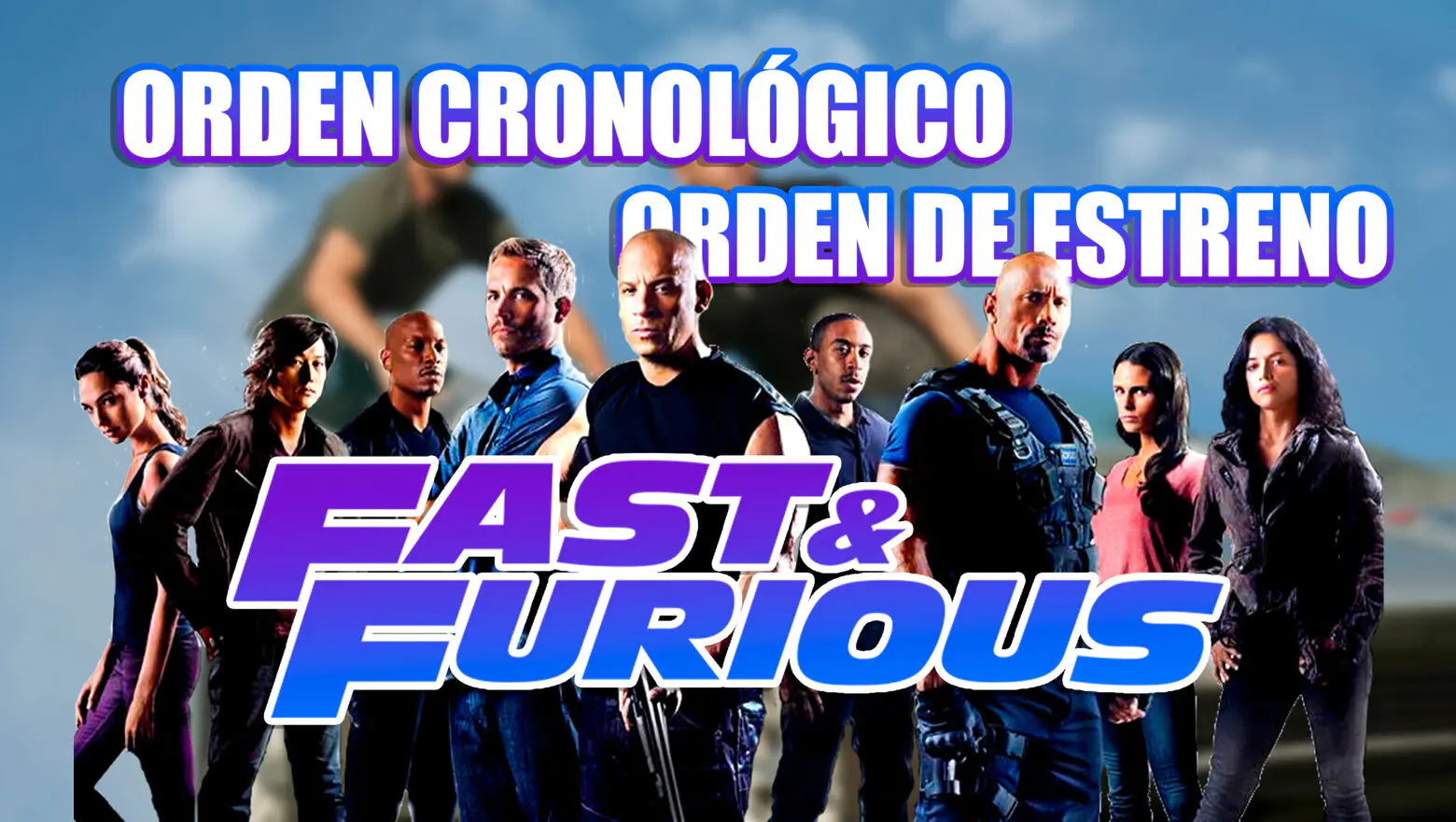 fast furious orden