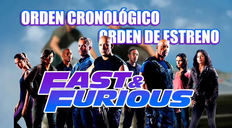 Imagen de Saga Fast & Furious: orden cronológico y de estreno de la saga de acción más frenética