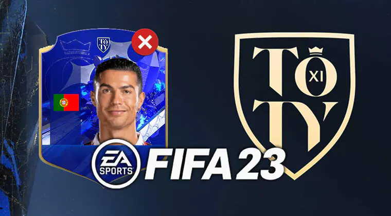 Imagen de FIFA 23: Cristiano Ronaldo no está ni entre los 100 mejores del mundo al no aparecer en la votación de los TOTY
