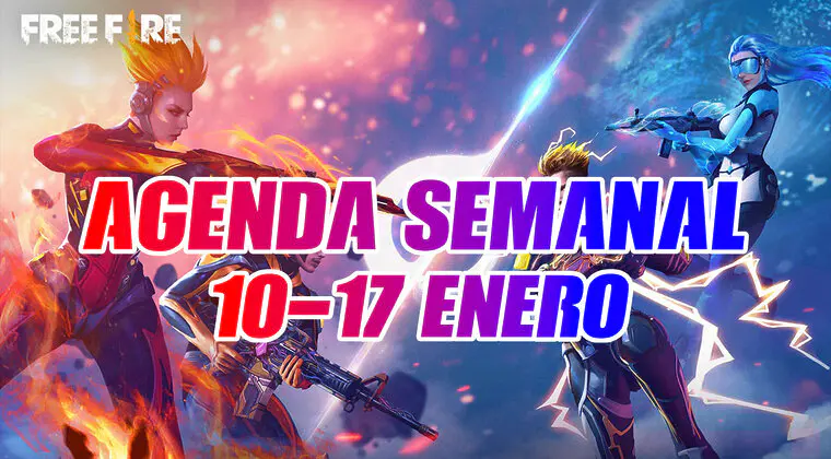 Imagen de Free Fire revela su nueva agenda semanal (10-17 enero) y estas son todas las novedades
