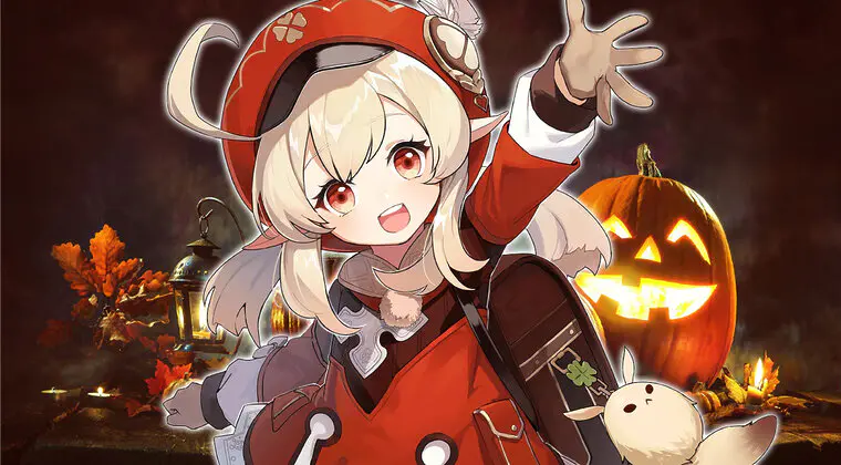 Imagen de Filtrada otra posible skin para Genshin Impact: sería para Klee, ¡y con temática de Halloween!