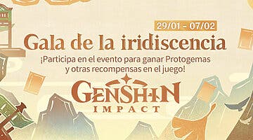 Imagen de Genshin Impact: Nuevo evento web para conseguir protogemas gratis, 'Gala de la Iridiscencia'