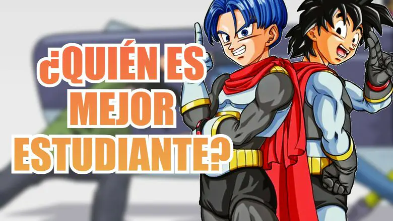 goten trunks estudiante