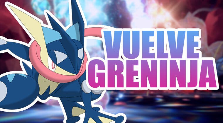 Imagen de Pokémon Escarlata y Púrpura: Greninja estará disponible en teraincursiones a finales de enero