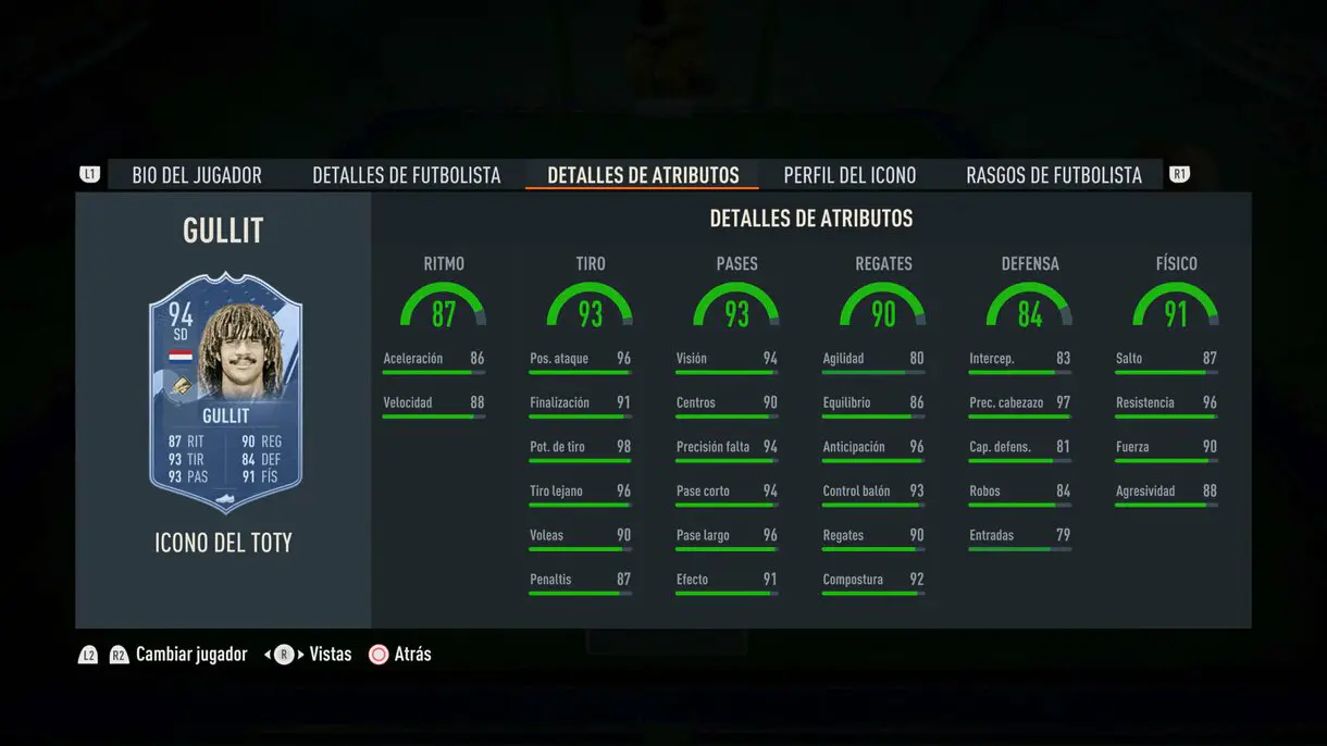 gullit icono toty fifa 23